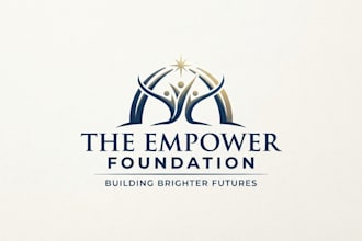 design a professional foundation brand logo