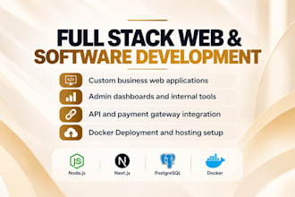 custom business web applications and internal tools