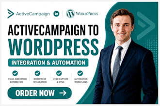 configure activecampaign to wordpress integration and automation