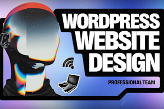 create wordpress website design