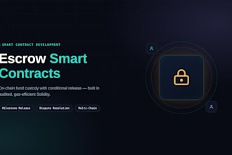 build a trustless escrow smart contract