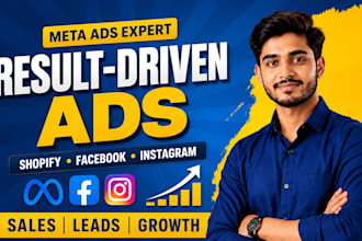 do result driven meta facebook ads and instagram ads advertising campaign