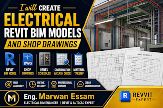 create electrical bim models in revit