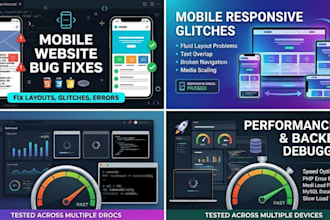 do urgent web bug fixing, code debugging and troubleshooting
