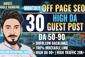 publish article via high da premium guest post backlink or guest posting service