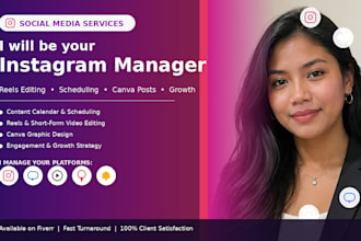 instagram manager edit ig reels schedule post social media canva instagram posts