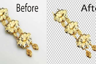 do clipping path, background removal and multi path