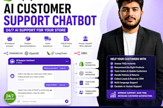 build an ai customer support agent for your shopify store