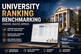 benchmark your university against ranking competitors