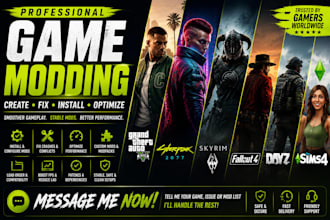 create fix install cyberpunk 2077 skyrim fallout 4 mods dayz rdr2 sims gta 5