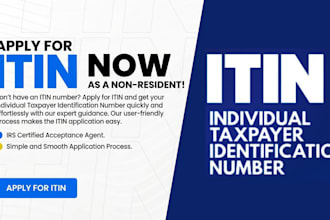 get or renew ein, itin number tax id as irs caa