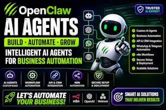 develop openclaw ai agents and integrate ai automation for your business