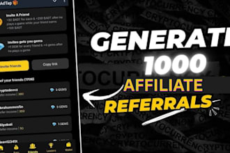 gain 90m sign up referral, affiliate marketing affiliate referral link promotion