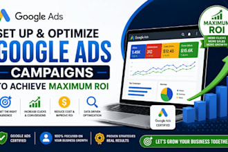expert google ads manager, PPC campaign setup and management