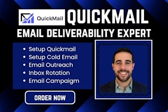 setup quickmail cold email quickmail outreach quickmail inbox rotation