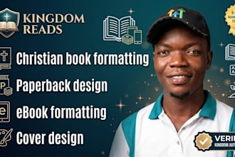format christian books, ebooks and KDP manuscripts