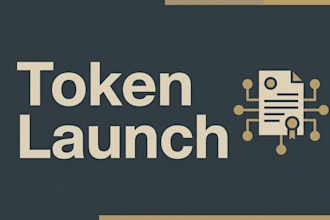 create smart contract, defi, nft, and token with launch page