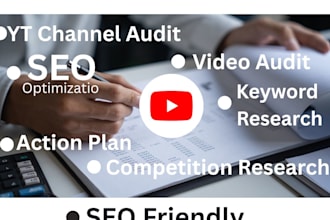 conduct a comprehensive audit of your youtube channel