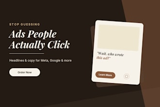 write ad headlines and ad copy for your business