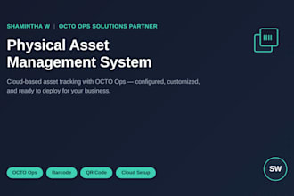 implement octo ops physical asset management system
