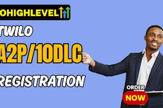 setup a2p 10dlc twilio gohighlevel a2p registration twilio a2p gohighlevel a2p