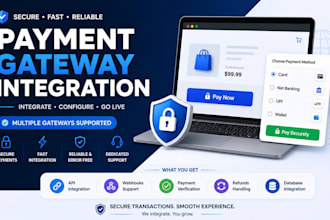 integrate payment gateway into your website