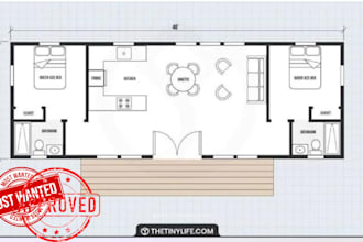 design modular house tiny home cabin and container house plans USA