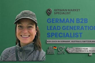 build b2b german lead generation with verified email and phone data