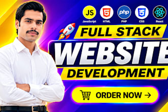 build a full stack responsive website for your business
