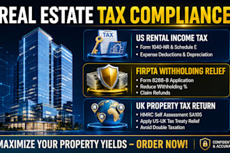 do US real estate tax return firpta state tax and UK property tax