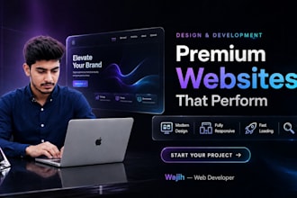 create your professional portfolio, business, resume website