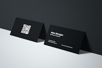 design high end corporate business card and stationery