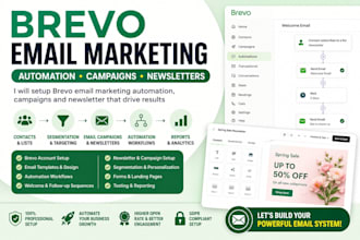 setup brevo email marketing automation and campaigns, brevo newsletter