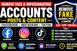 report to remove fake copyright ig fb tiktok reddit under dmca