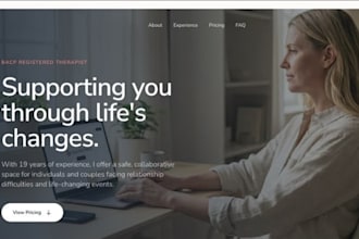 design squarespace couples therapy website relationship counseling website