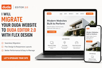 migrate your duda website to duda editor 20 with flex design