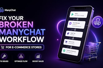 fix your broken manychat workflow for ecommerce stores