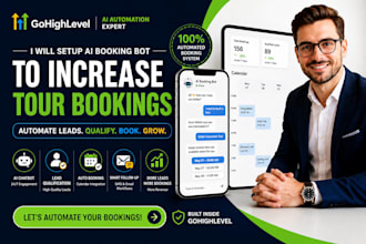 automate tour bookings with gohighlevel ai chatbot and follow up