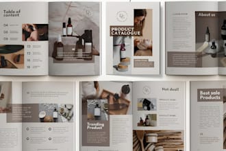 design professional product catalogs, lookbooks, magazines and datasheets