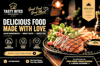 design a professional banner, poster