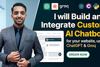 build a custom ai chatbot for your website