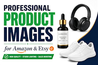 create professional product images for amazon, etsy, shopify