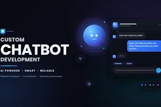 create a custom ai chatbot using python