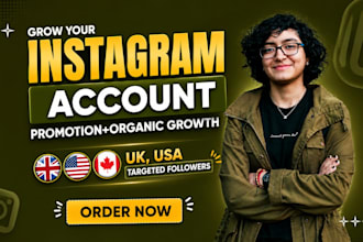 grow your instagram with targeted uk usa followers organically