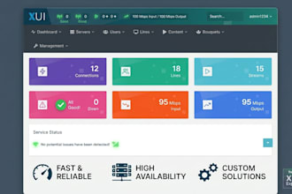 unlimited reseller package setup, xuione, xtream ui, nxt dash panel, whmcs, vps