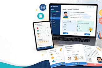 design interactive PDF worksheets and elearning workbooks