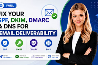 fix your spf dkim dmarc and dns for email deliverability