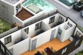 design tiny house, container and glamping resort architecture plans