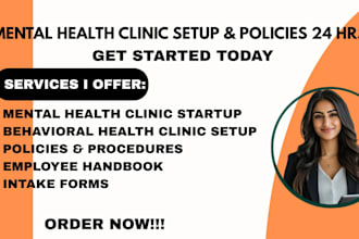 setup mental health clinic, behavioral health policies in 24hrs