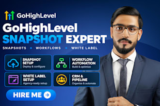go highlevel snapshot go highlevel workflow go highlevel white label